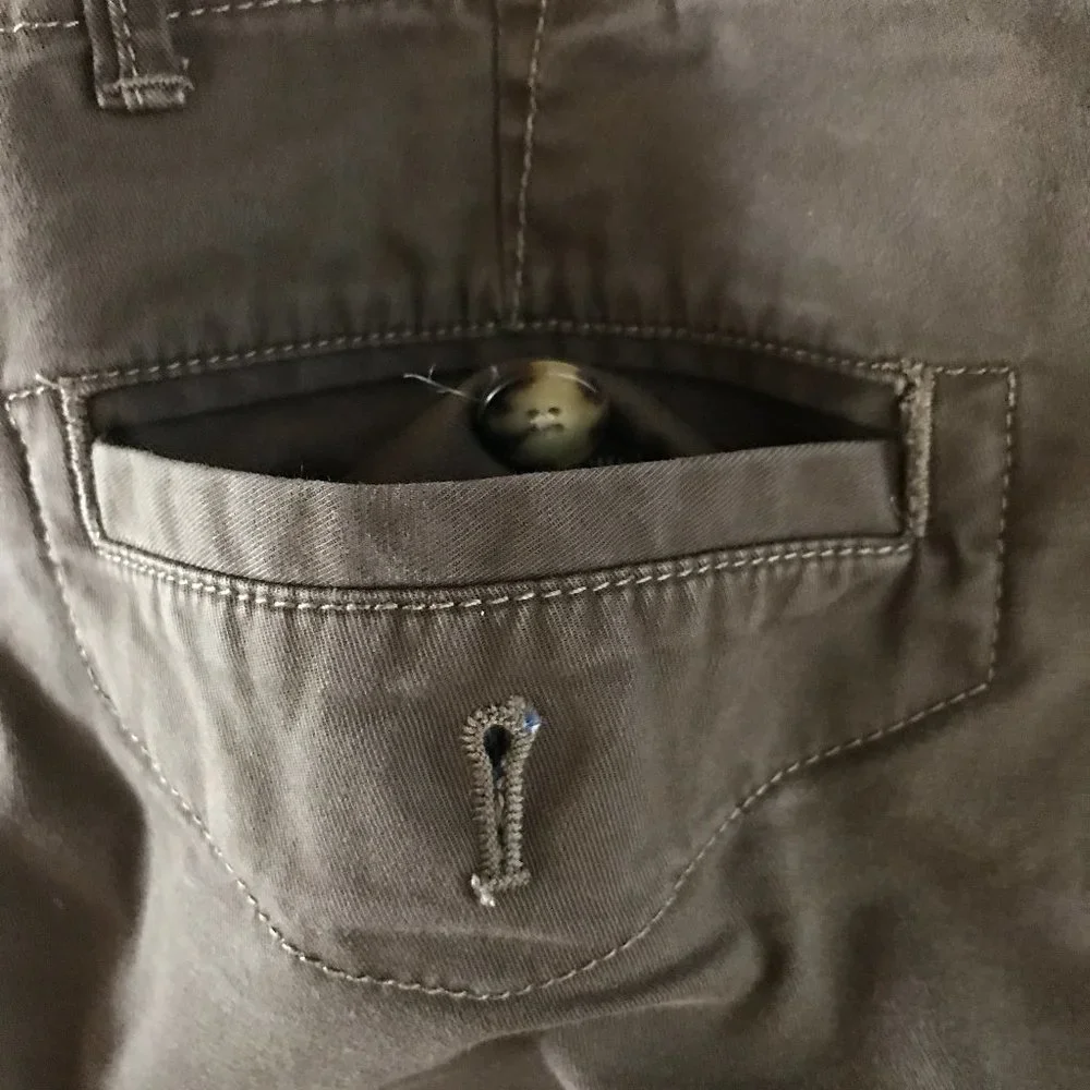 Eddie Bauer Olive Green Capris